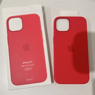 純正 iPhone13 Pro Max シリコンケース(PRODUCT)RED