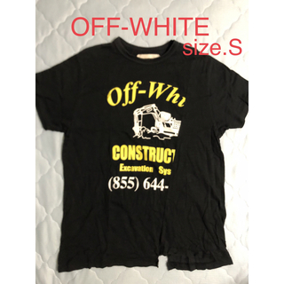 OFF-WHITE - OFF-WHITE オフホワイト Tシャツ メッセージロゴ クルー