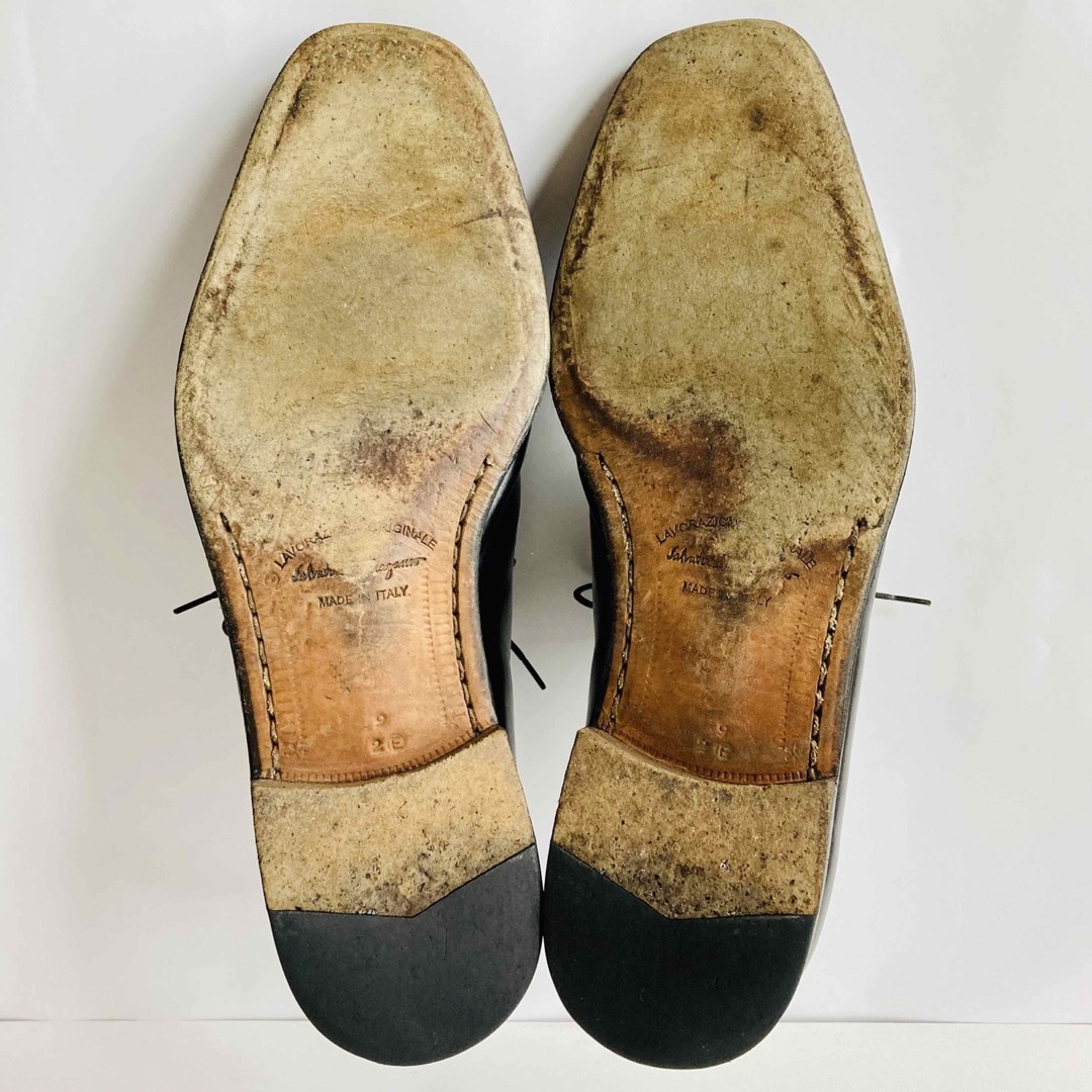 Salvatore Ferragamo - 【美品】サルバトーレ フェラガモ 黒 Uチップ