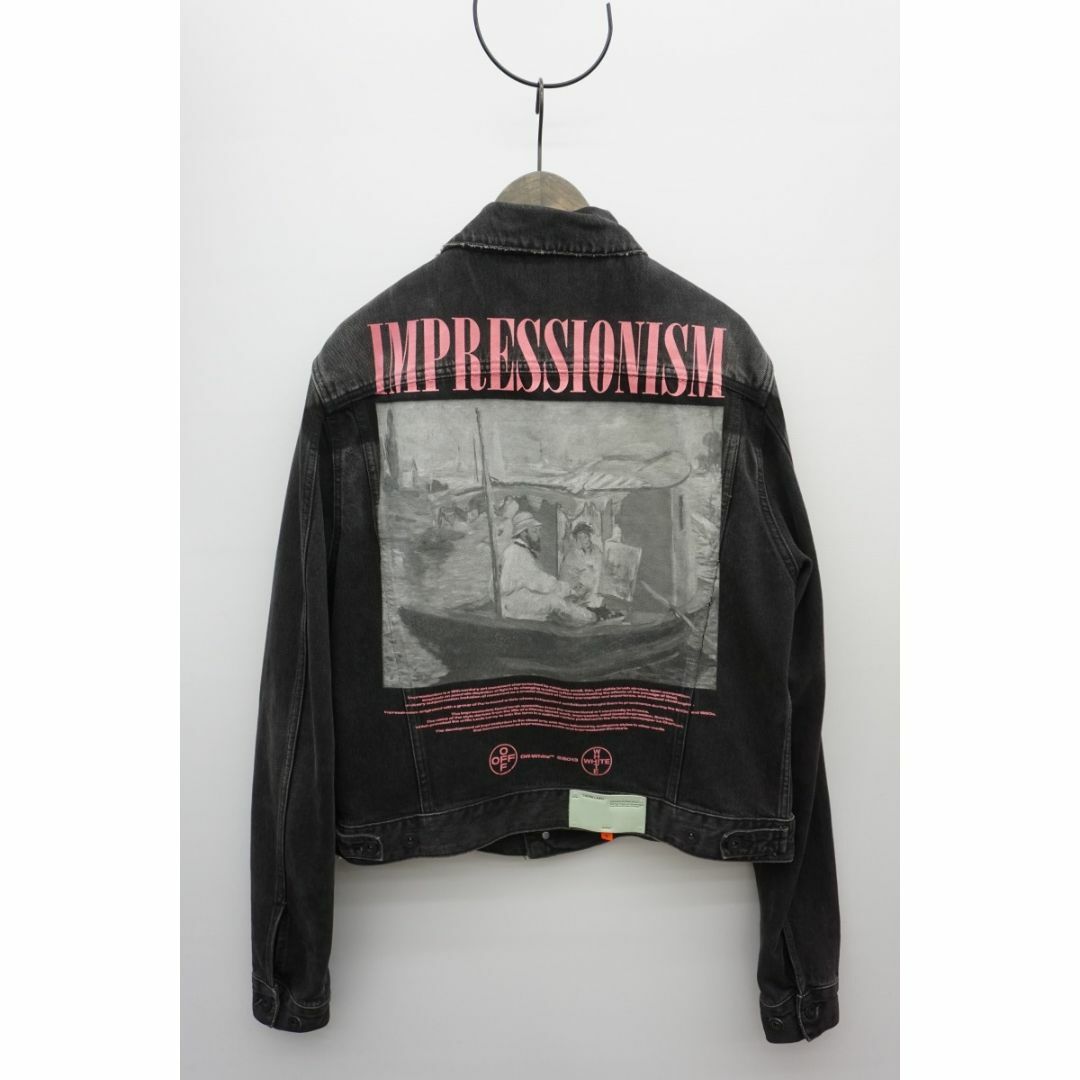 OFF-WHITE - 美品 正規 19SS OFF-WHITE デニム ジャケット 1029N△の