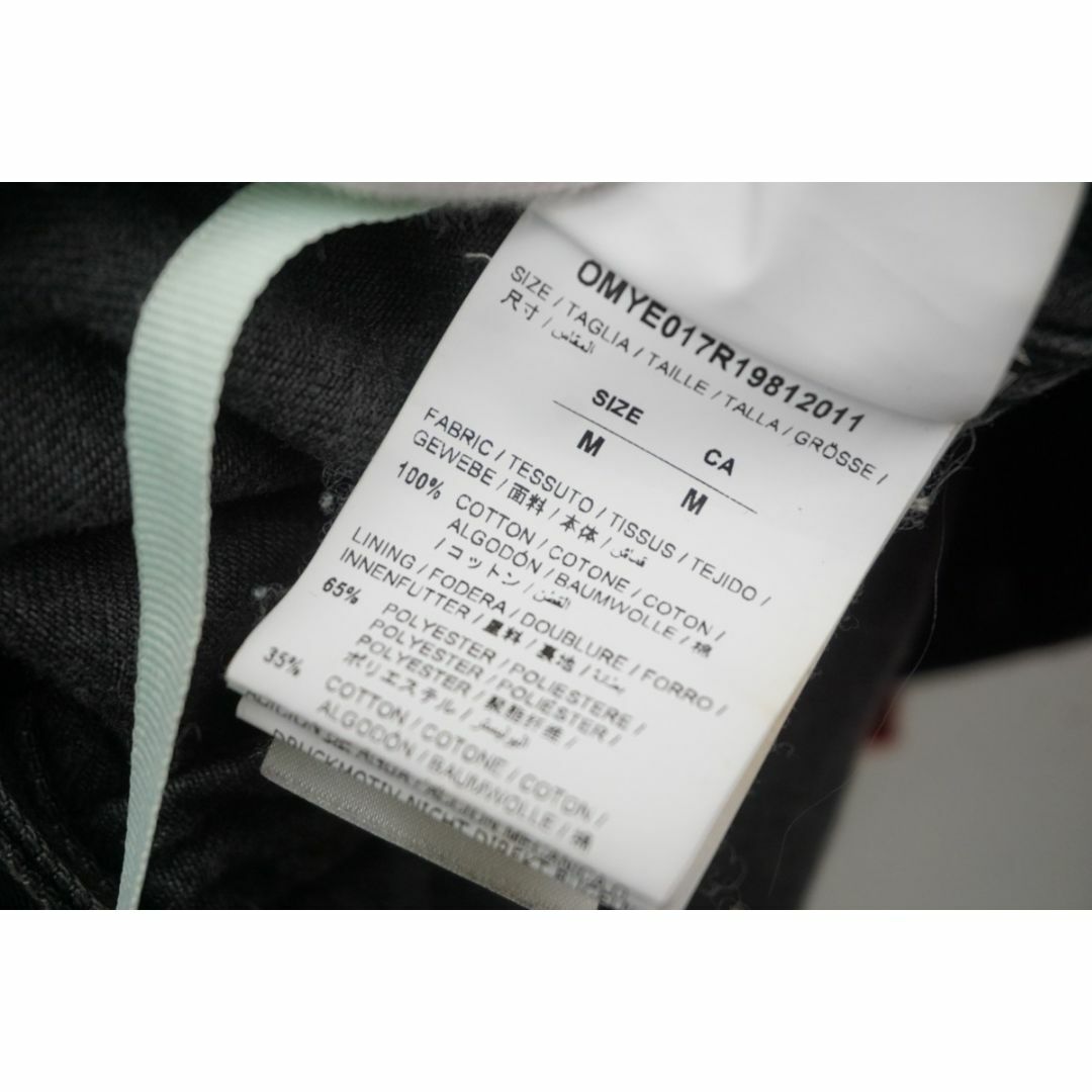 OFF-WHITE - 美品 正規 19SS OFF-WHITE デニム ジャケット 1029N△の
