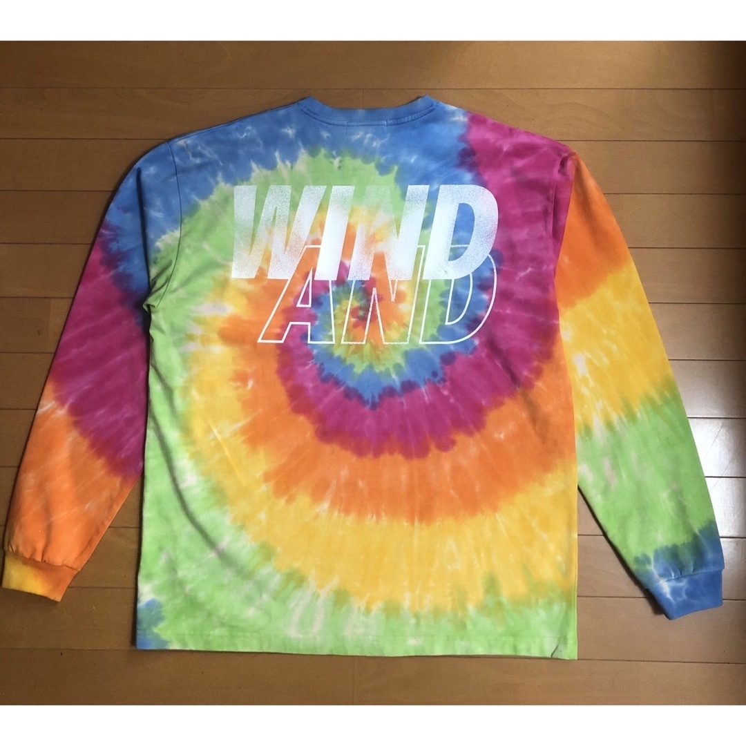 WIND AND SEA TIE-DYE L/S TEE ETERNITY