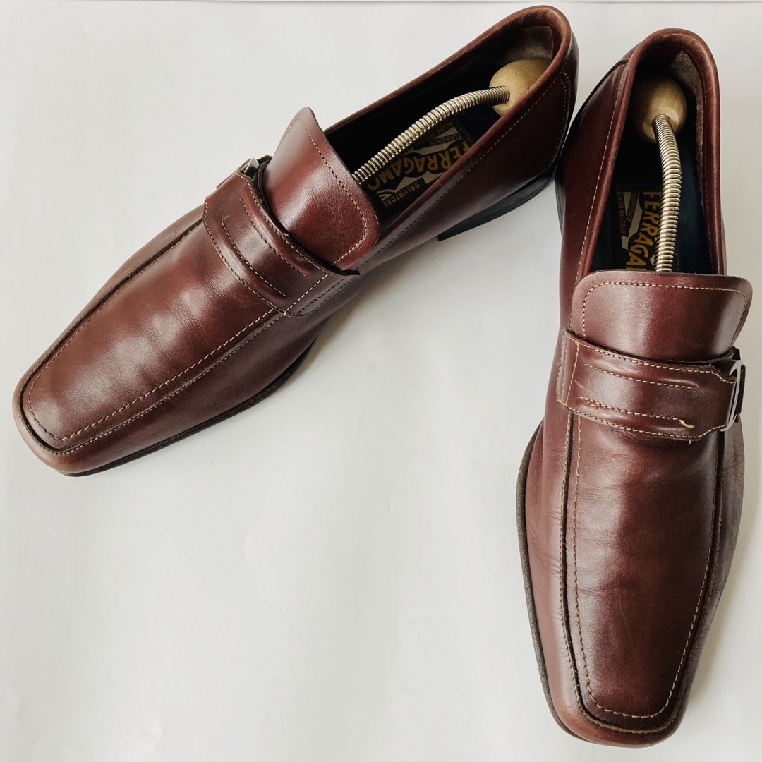Salvatore Ferragamo - 【美品】サルバトーレ フェラガモ 濃茶
