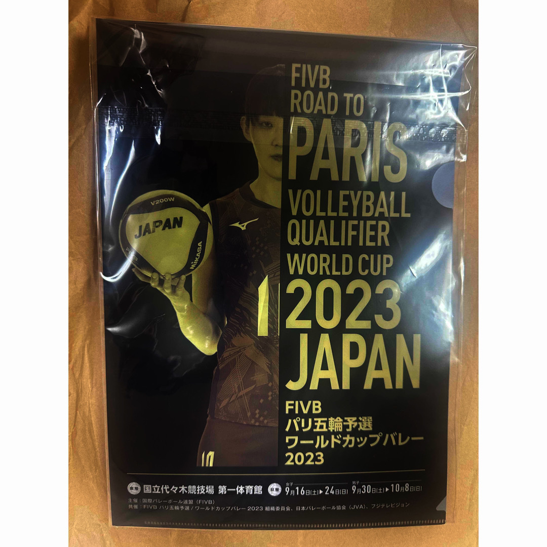 非売品！ワールドカップバレー女子2023 スーパーシート特典の通販 by