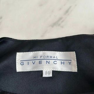 極美品 GIVENCHY ベロア 刺繍 金ボタン ノーカラージャケット 10