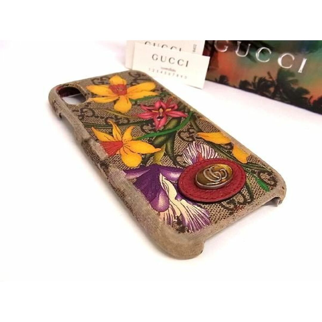 Gucci - GUCCI グッチ 600928 GGマーモント GG柄 PVC フラワー 花柄