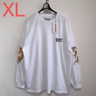 ワコマリア(WACKO MARIA)の白XL【WACKOMARIA】TIMLEHI L/S(2)／新品タグ付／送料込み(Tシャツ/カットソー(七分/長袖))