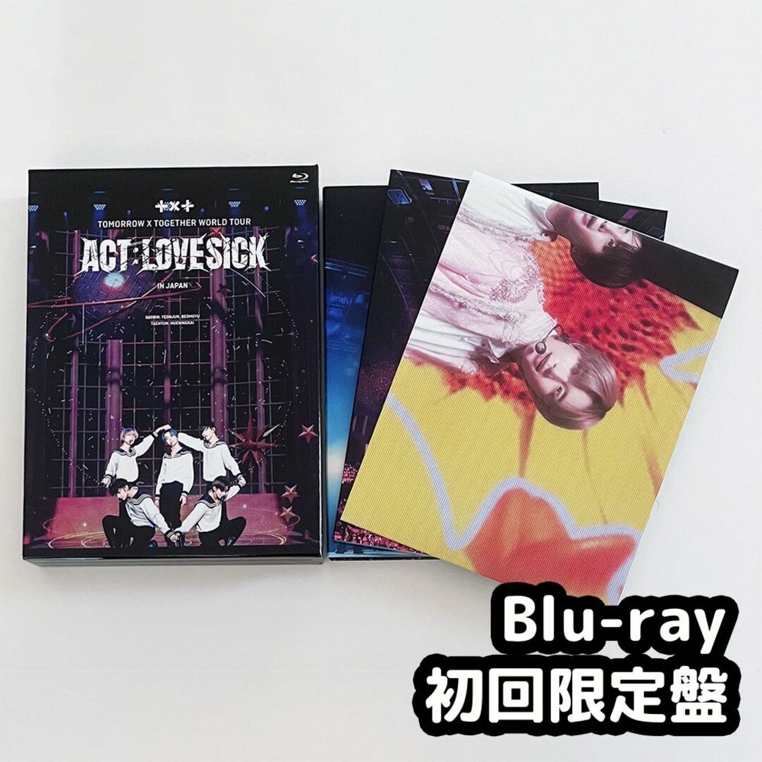 アイドルTXT ACT:LOVESICK in JAPAN Blu-ray 初回限定盤