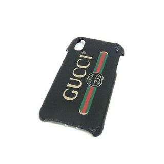 グッチ(Gucci)のGUCCI グッチ 519080 シェリーライン レザー iPhoneX/XS対応 iPhoneケース アイフォンケース スマホカバー ブラック系 DD6274(その他)