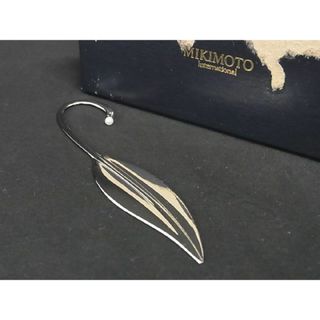 ミキモト(MIKIMOTO)の■極美品■ MIKIMOTO ミキモト 本真珠 アコヤ真珠 パール 約4mm ブックマーク ブックマーカー 栞 しおり シルバー系 DD5256(その他)