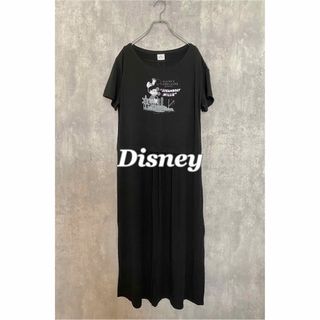 ディズニー(Disney)の【SALE】Disney カップ付きマキシワンピース(ロングワンピース/マキシワンピース)