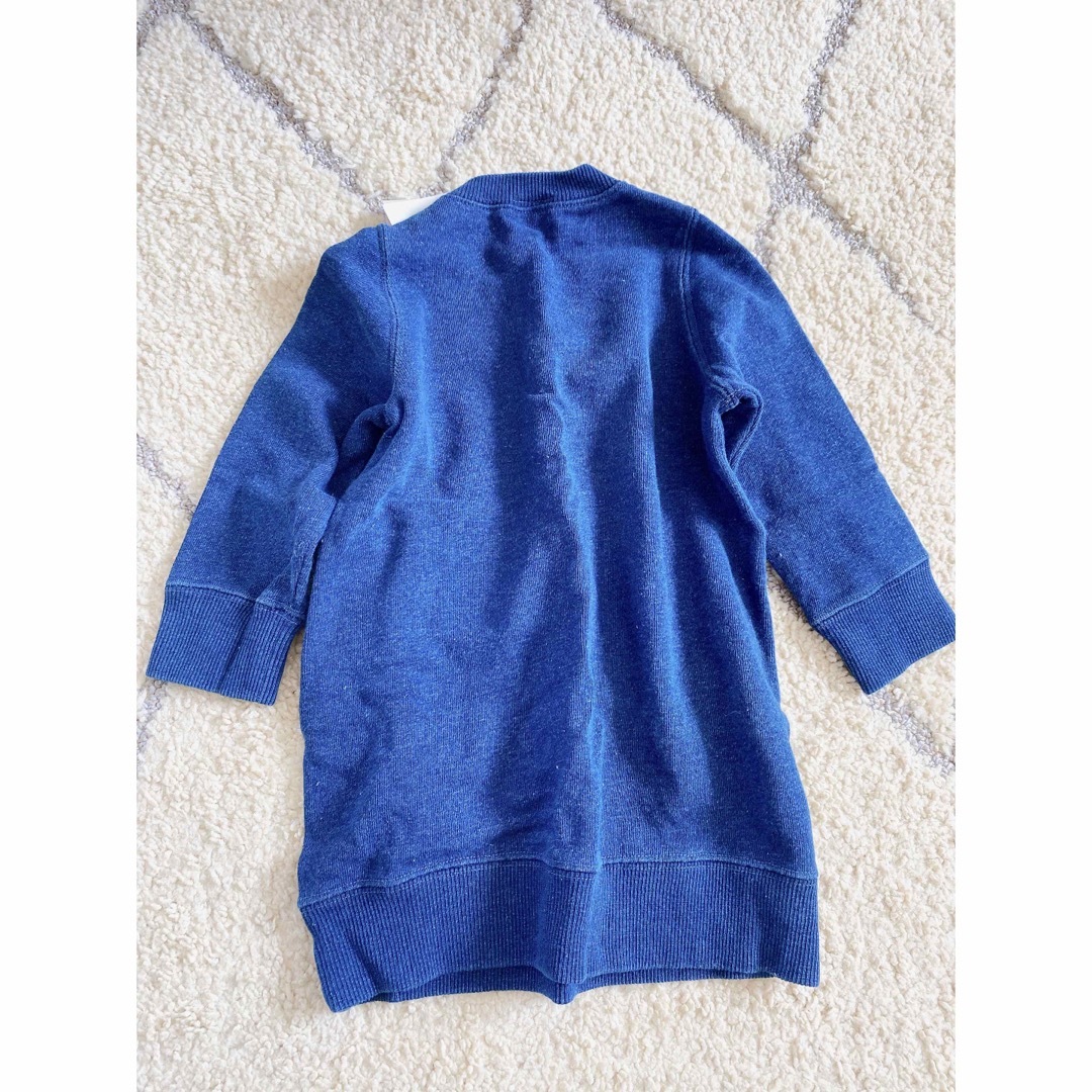 petit main(プティマイン)のプティマイン ワンピ 90 新品タグ付き キッズ/ベビー/マタニティのキッズ服女の子用(90cm~)(ワンピース)の商品写真