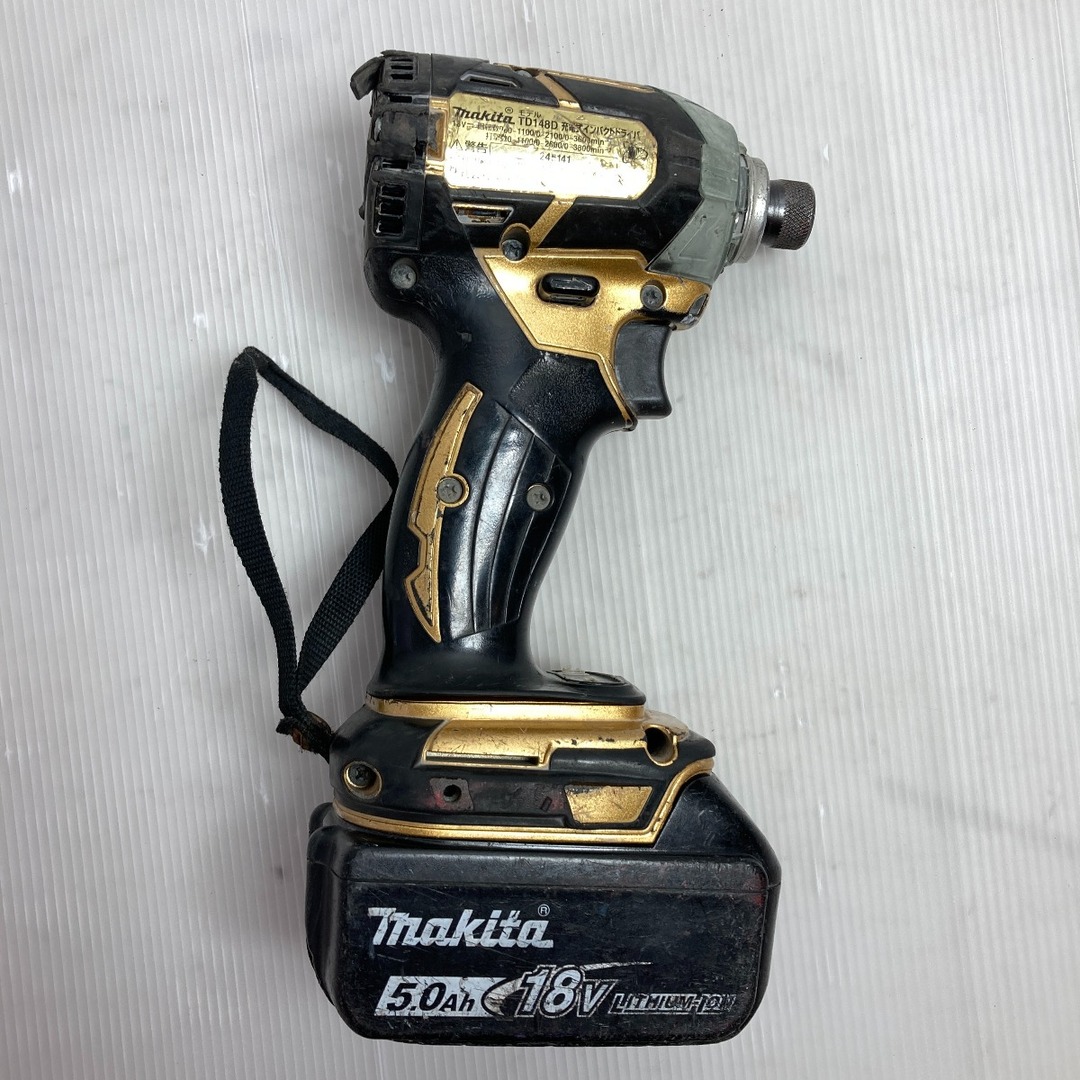 マキタ 18V 充電式インパクトドライバー TD148D makita