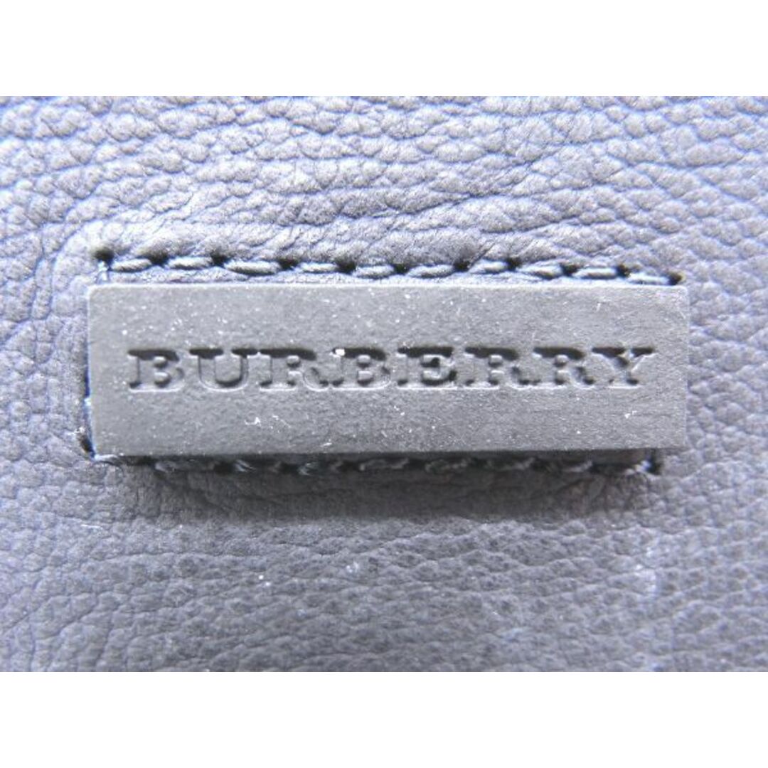 BURBERRY(バーバリー)の■美品■ BURBERRY バーバリー レザー ローファー 靴 シューズ レディース ブラック系×ネイビー系 DD1655 レディースのファッション小物(その他)の商品写真