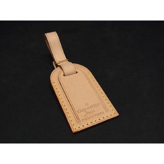 ルイヴィトン(LOUIS VUITTON)の■美品■ LOUIS VUITTON ルイヴィトン ネームタグ ラゲッジタグ バッグチャーム メンズ レディース ブラウン系 DD6270(その他)