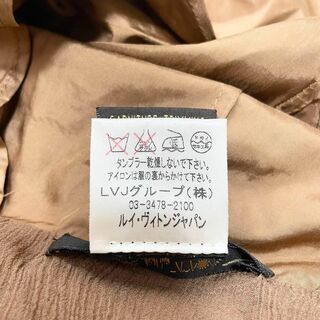 美品 LOUIS VUITTON モノグラムレース カシュクールブラウス 34