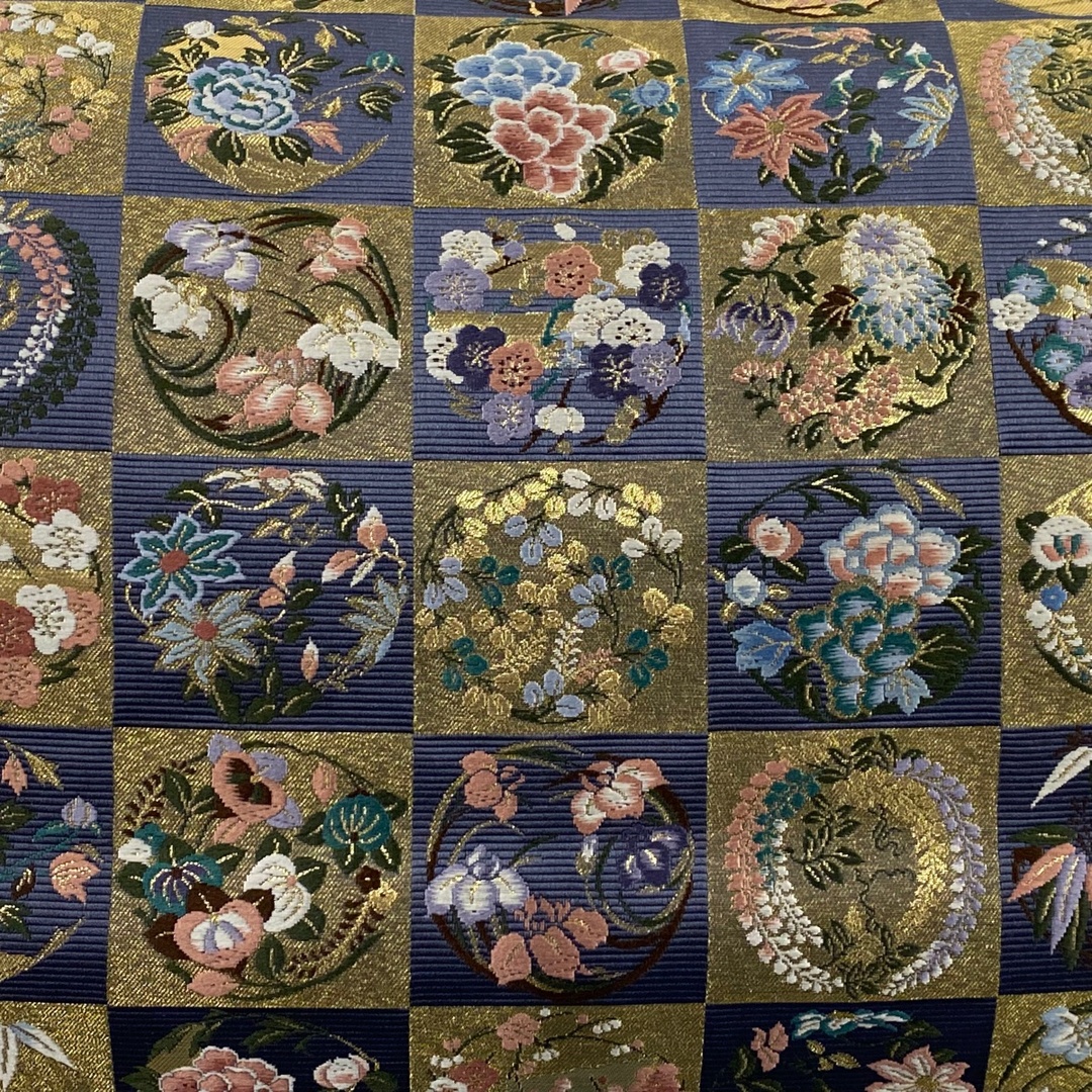 袋帯 美品 名品 六通 正絹 【中古】の通販 by バイセル ラクマ店|ラクマ 袋帯 美品 名品 六通 正絹
