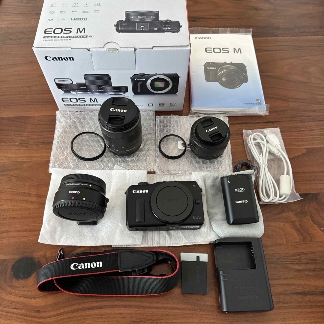 Canon EOS M ダブルレンズキット ブラックEOSMメーカー型番