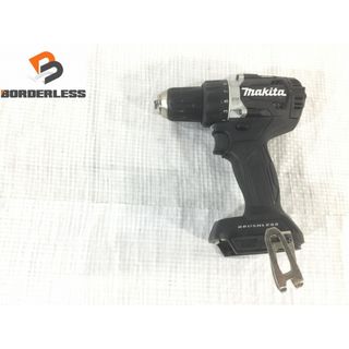 マキタ(Makita)の☆中古品☆makita マキタ 14.4V 充電式ドライバドリル DF474D 黒/ブラック 本体のみ コードレス ドリルドライバー ドライバードリル 81695(工具)