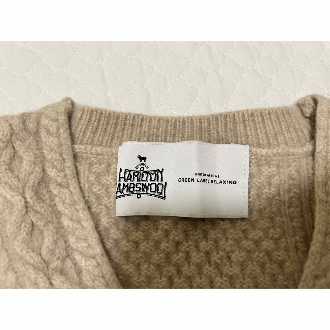 UNITED ARROWS green label relaxing(ユナイテッドアローズグリーンレーベルリラクシング)のgreen label relaxing ウール100% レディースのトップス(ニット/セーター)の商品写真