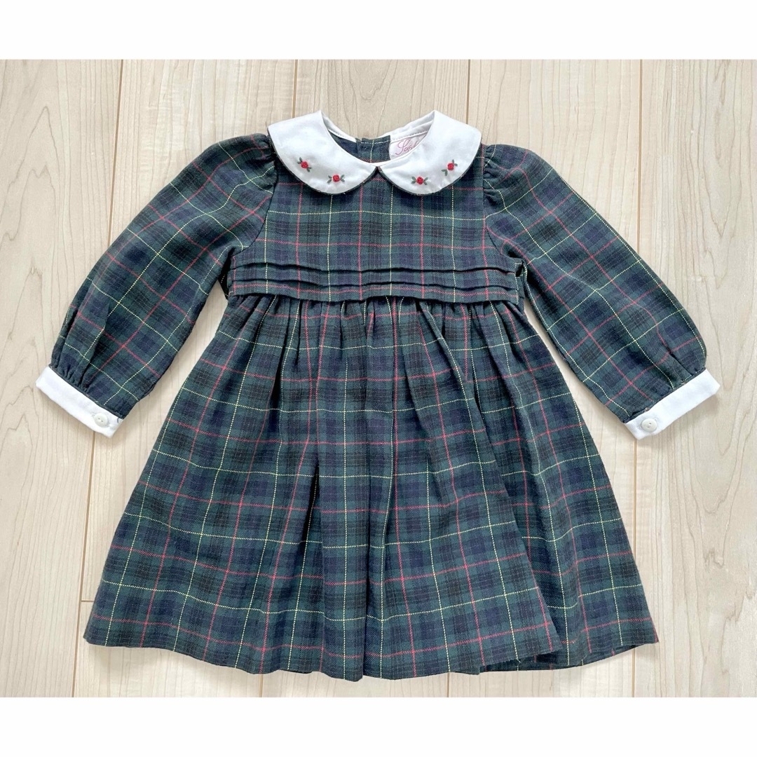 ☆Sophie Dess ソフィーデス☆チェック柄ワンピース！ キッズ/ベビー/マタニティのキッズ服女の子用(90cm~)(ワンピース)の商品写真