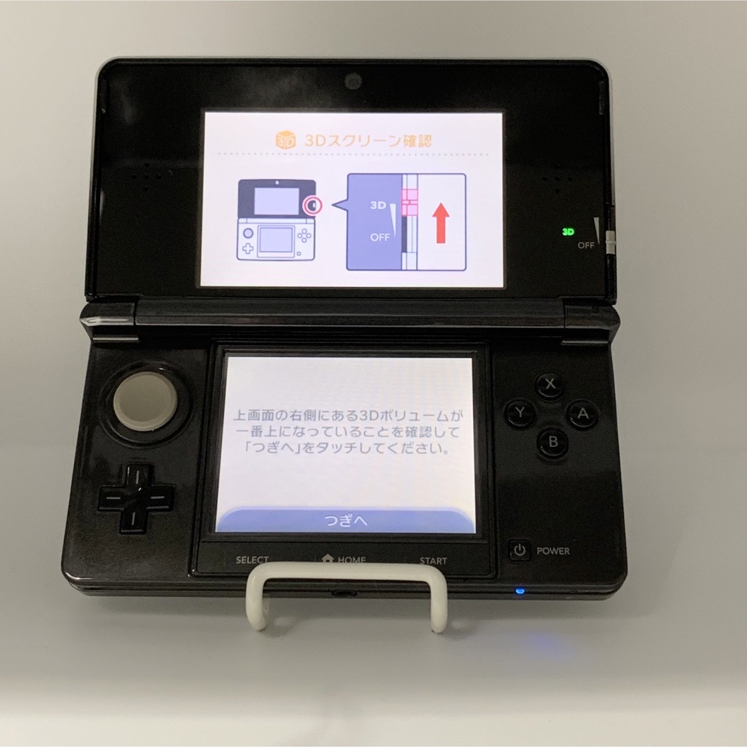 液晶美品★ニンテンドー3DS クリアブラック 箱付き