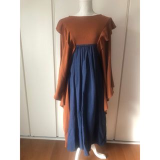 ビームス(BEAMS)のfolk made ワンピース　大人用(ロングワンピース/マキシワンピース)