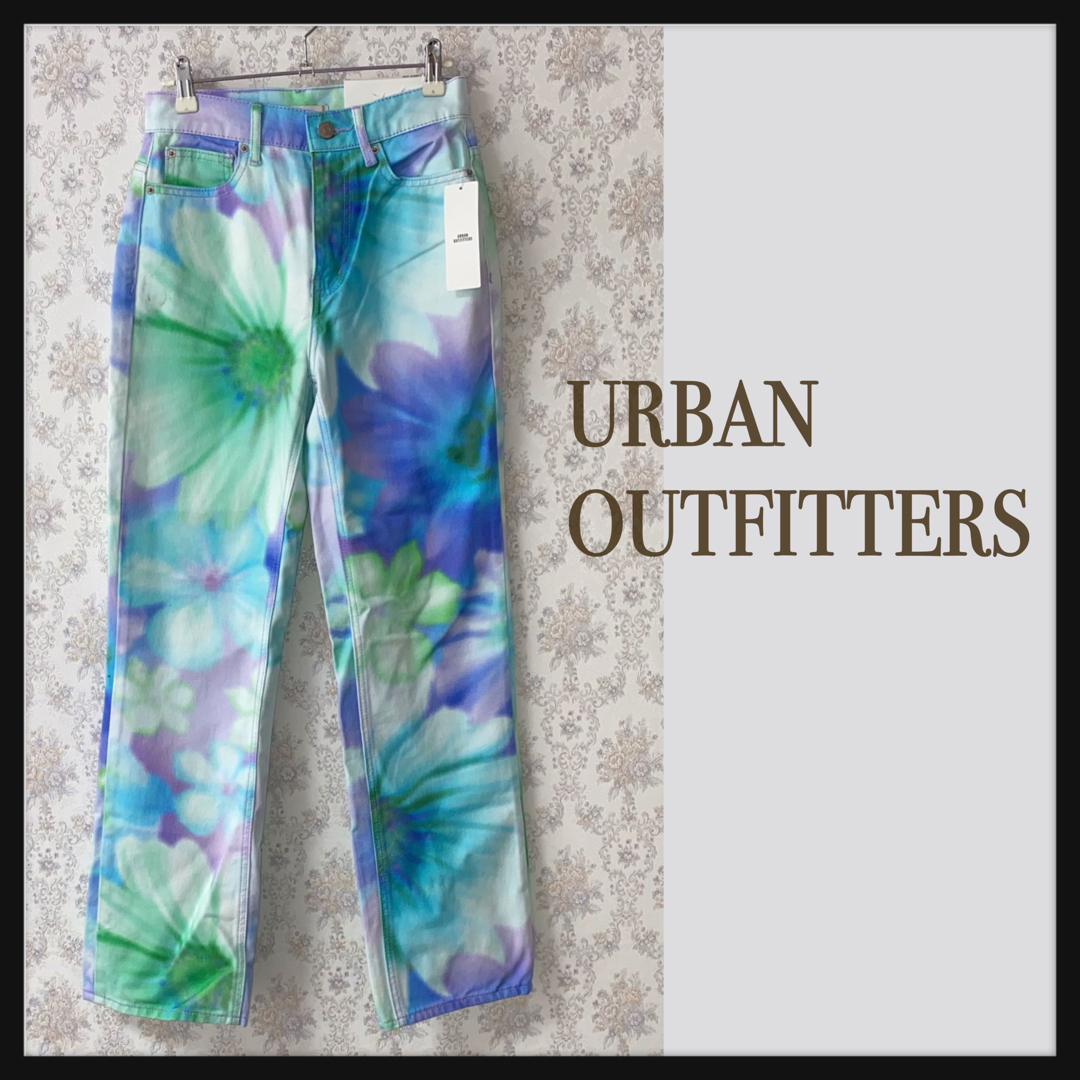 Urban Outfitters - 【タグ付き新品】URBAN OUTFITTERS 柄ジーンズの