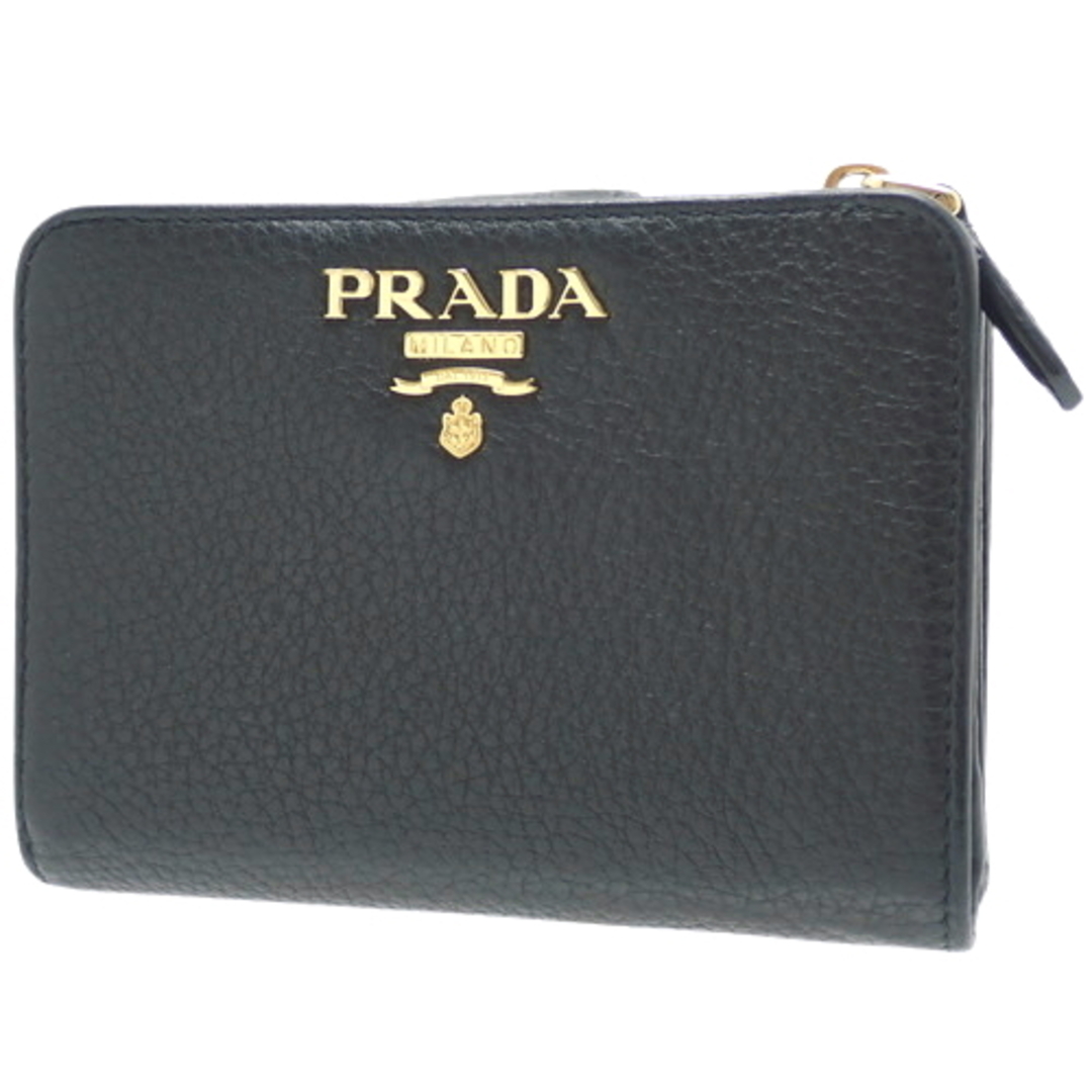 【超美品】PRADA プラダ ウォレット 二つ折り財布