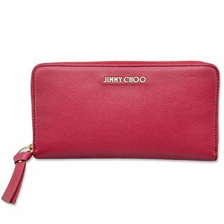 ジミーチュウ(JIMMY CHOO)の一点限り 超美品 JIMMY CHOO PIPPA 長財布 ラウンドファスナー(財布)