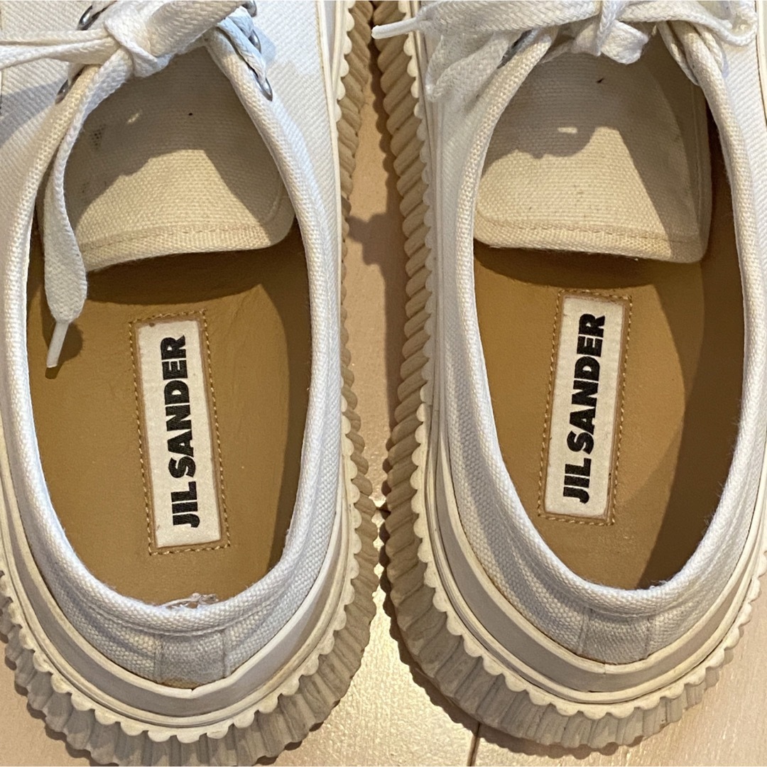 Jil Sander(ジルサンダー)のJIL SANDER キャンバススニーカー レディースの靴/シューズ(スニーカー)の商品写真