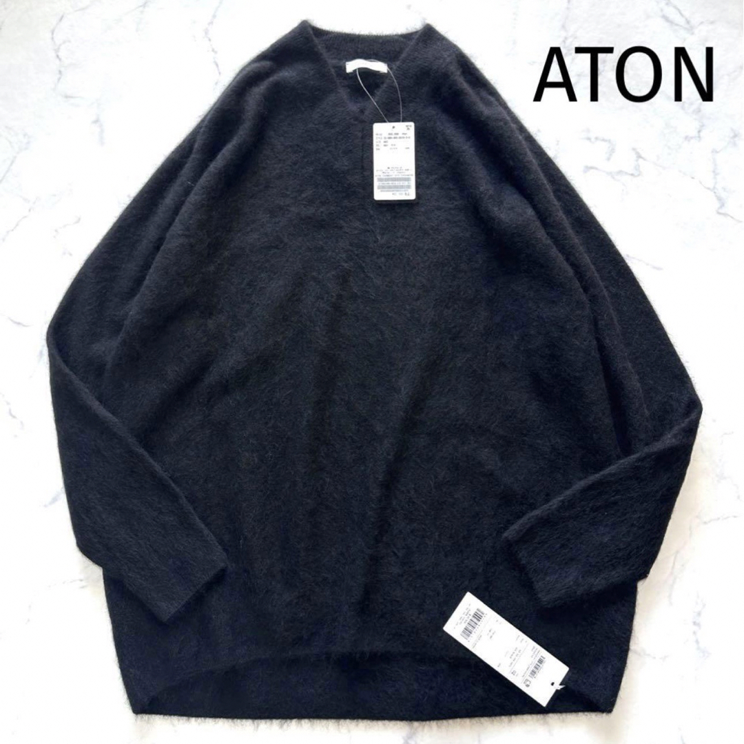 ATON  FUR CASHMERE フーディー パーカー カシミヤ