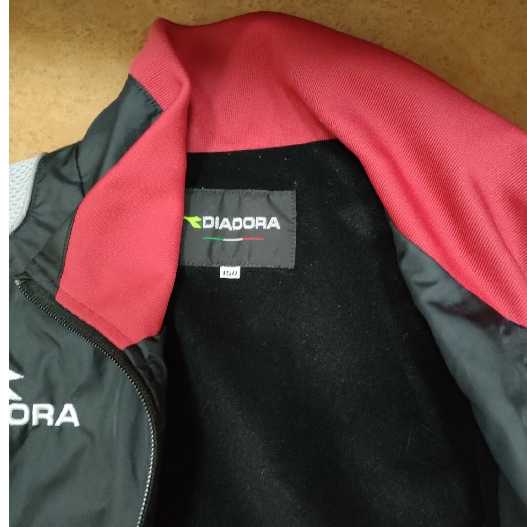 DIADORA(ディアドラ)のディアドラ　ウィンドウォーマー上下150cm キッズ/ベビー/マタニティのキッズ服男の子用(90cm~)(その他)の商品写真