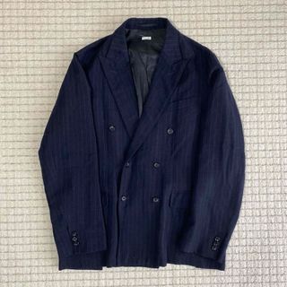 コモリ(COMOLI)のa.presse 3  double breasted jacket(テーラードジャケット)