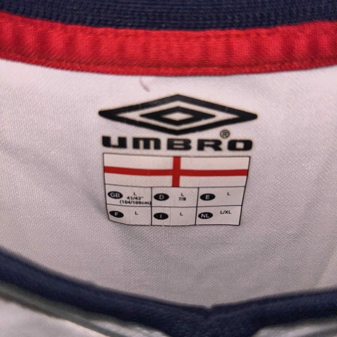 【美品】2002年 イングランド代表 ユニフォーム アンブロ UMBRO