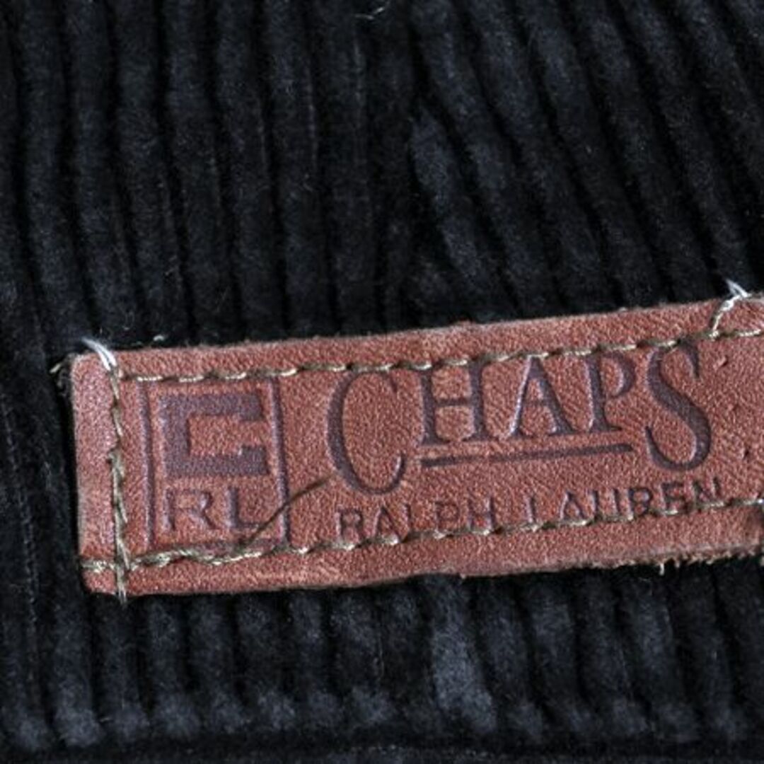 Ralph Lauren(ラルフローレン)の90s チャップス ラルフローレン 太畝 コーデュロイ パンツ 36 30 黒 メンズのパンツ(スラックス)の商品写真