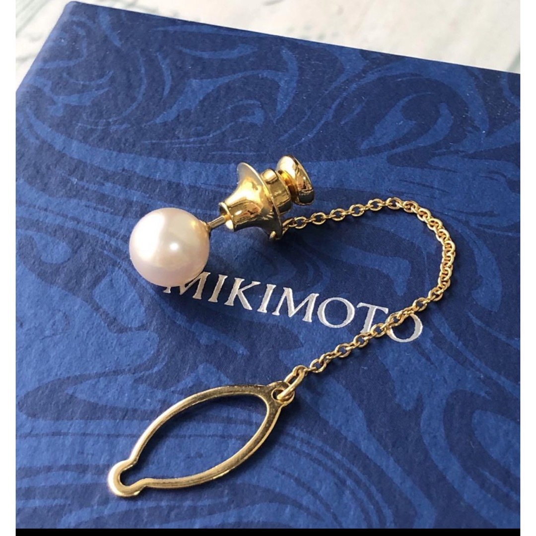 MIKIMOTO(ミキモト)のミキモトMIKIMOTOネクタイピン　パール　アコヤ　8mmup メンズのファッション小物(ネクタイピン)の商品写真