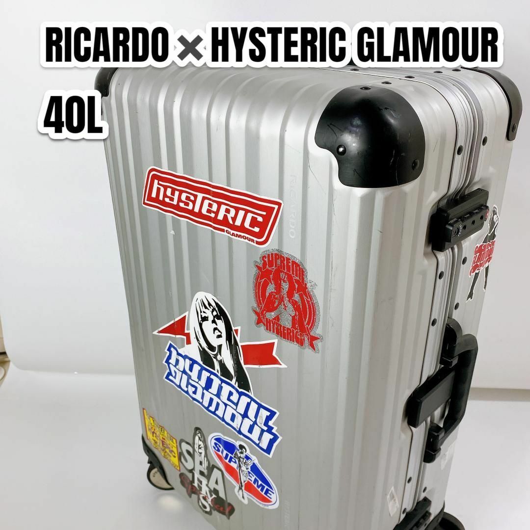 RICARDO×HYSTERIC GLAMOUR  40Lスーツケース