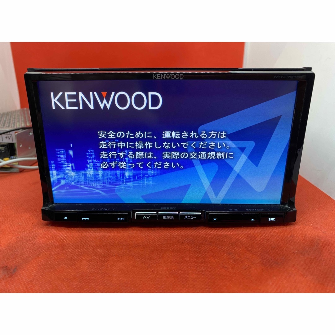 KENWOOD 最上級　MDV-727DT フルセグTV  新品バックカメラ付き