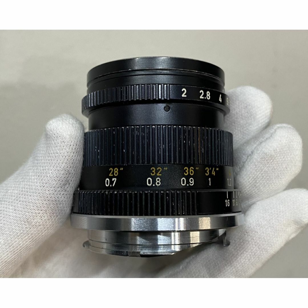 LEICA(ライカ)のLEICA ライカ Summicron M50mm f2.0 2nd Black スマホ/家電/カメラのカメラ(レンズ(単焦点))の商品写真