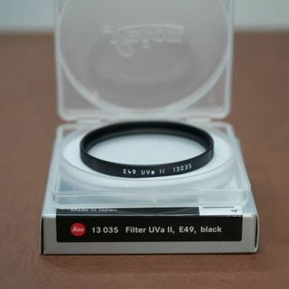 ライカ(LEICA)の【未使用品】LEICA ライカ E49 UVa Ⅱ13035 Black(フィルター)