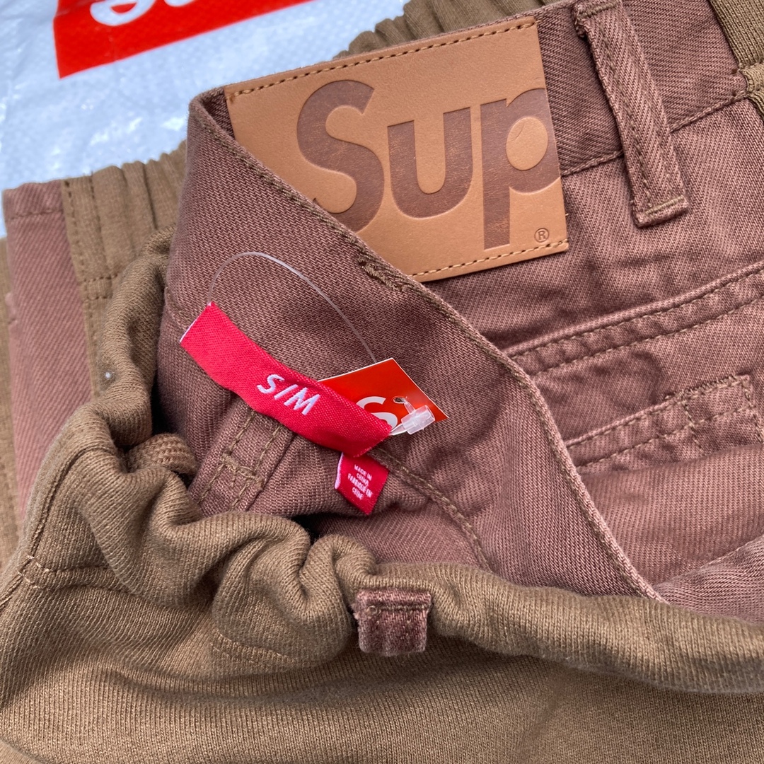 Supreme × BLESS  Sweatpant Jean  茶色