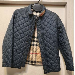 バーバリー(BURBERRY)のバーバリー キルティングジャケット 紺 140(ジャケット/上着)