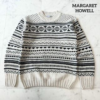 MARGARET HOWELL - マーガレットハウエル ニット セーター ケーブル ...