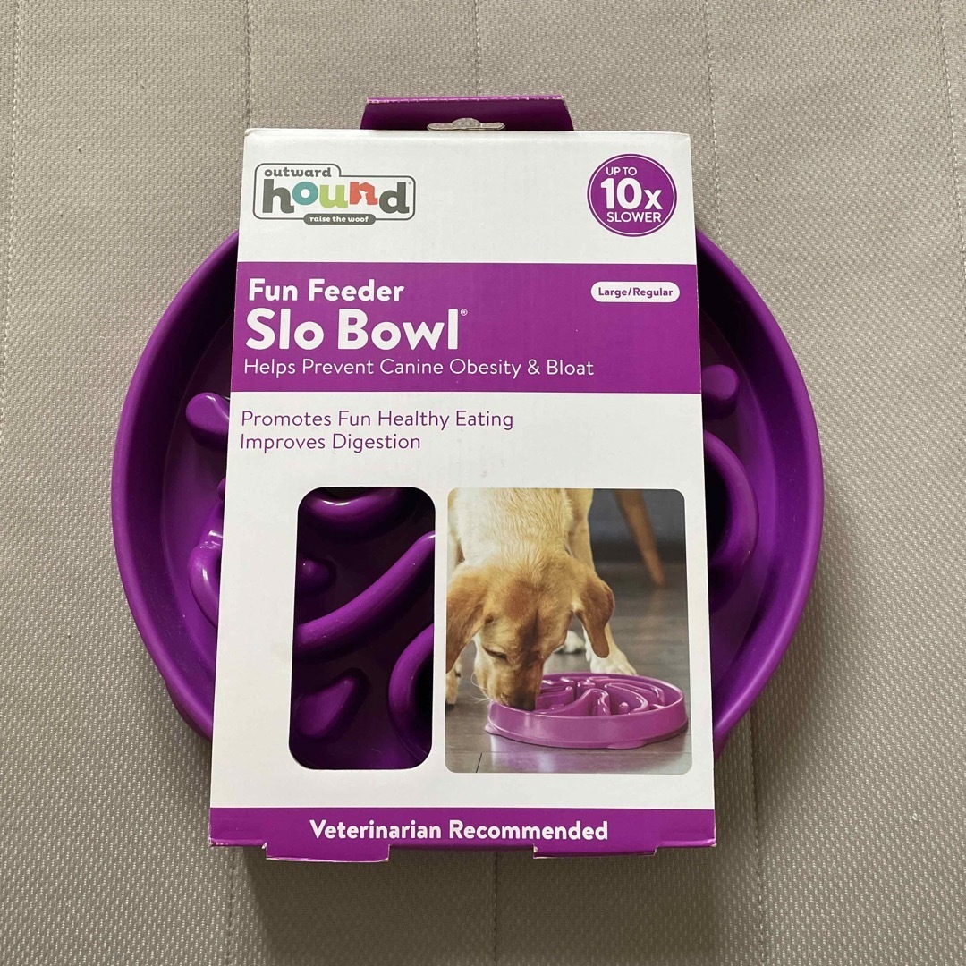 値下げしました！犬の早食い防止Slo Boulと犬のおもちゃ その他のペット用品(犬)の商品写真