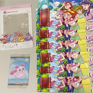 トロピカルージュプリキュア プリキュア展 くるるん ウエハース ポストカード(その他)