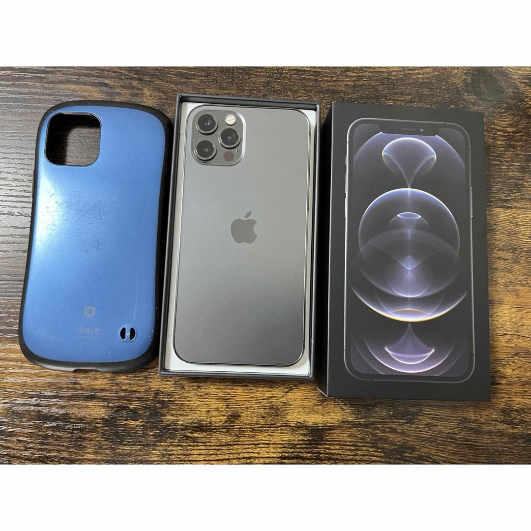 iPhone - iPhone12 pro SIMフリー ケース付き(iface)の通販 by