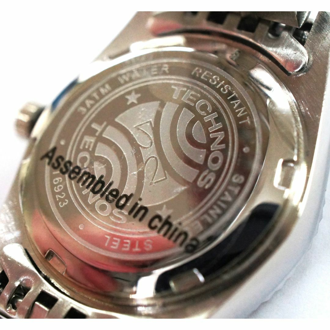 TECHNOS(テクノス)の【新品】 テクノス ピンク文字盤 10ポイント レディース 時計 ウォッチ レディースのファッション小物(腕時計)の商品写真