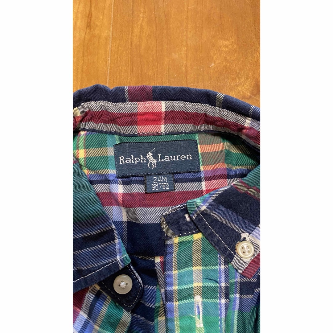 POLO RALPH LAUREN(ポロラルフローレン)のポロラルフローレン　子供用シャツ キッズ/ベビー/マタニティのキッズ服男の子用(90cm~)(ブラウス)の商品写真