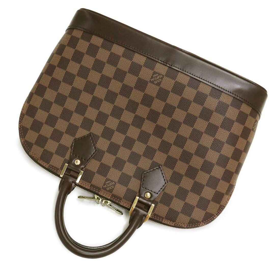 ルイ ヴィトン アルマ ハンドバッグ ダミエ PVC レザー ブラウン 茶 ゴールド金具 N51131 LOUIS VUITTON（未使用　展示品）